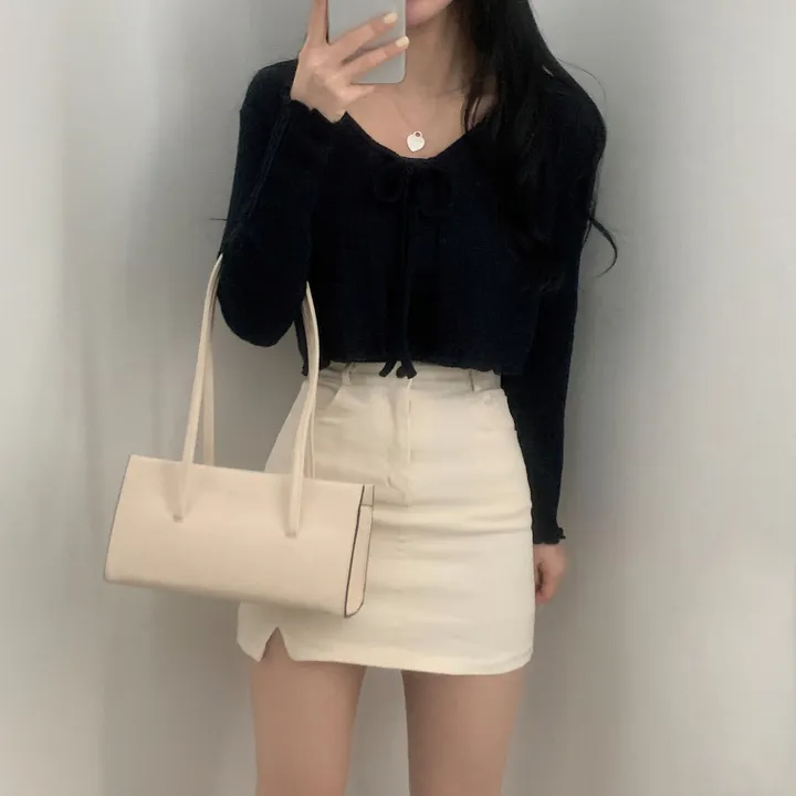 [재진행/세트가격/여리핏!] 요플레 골지 나시+크롭 니트가디건 투피스,셋업 - 5color 상세 이미지 27