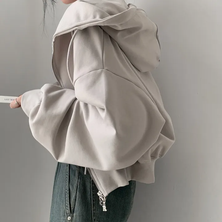[💖후기극찬/봄,가을교복💖]  자체제작 #크치Made 꿈에 나온 핏, 사계절 입는 크롭 투웨이 후드집업 - zipup : 봄,봄아우터,봄자켓,가을,가을아우터 상세 이미지 98