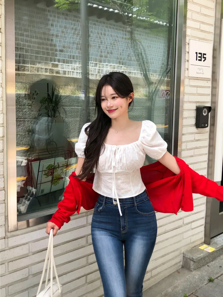 [살안타템/여름까지-] 애플 린넨 브이넥 가디건 (10color) 상세 이미지 13