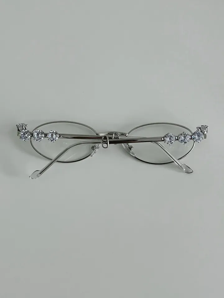 Shima glasses 시마 라운드 메탈 안경 스트릿 Y2K 레트로 유니크 긱시크 안경테 상세 이미지 14