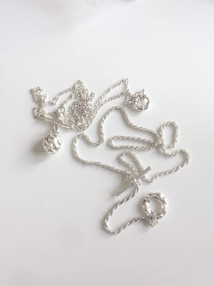 toggle&bar chain necklace 상세 이미지 8