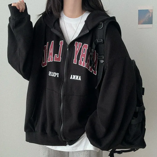 [박시핏!/간절기집업] 가을 메리 박시 후드집업 (4color) 상세 이미지 23