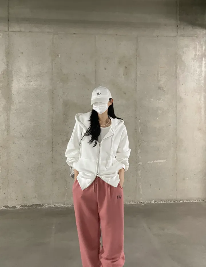 [8color/MADE] 하이퀄리티 웨하스 탄탄 와이드 조거팬츠 봄트레이닝 상세 이미지 65