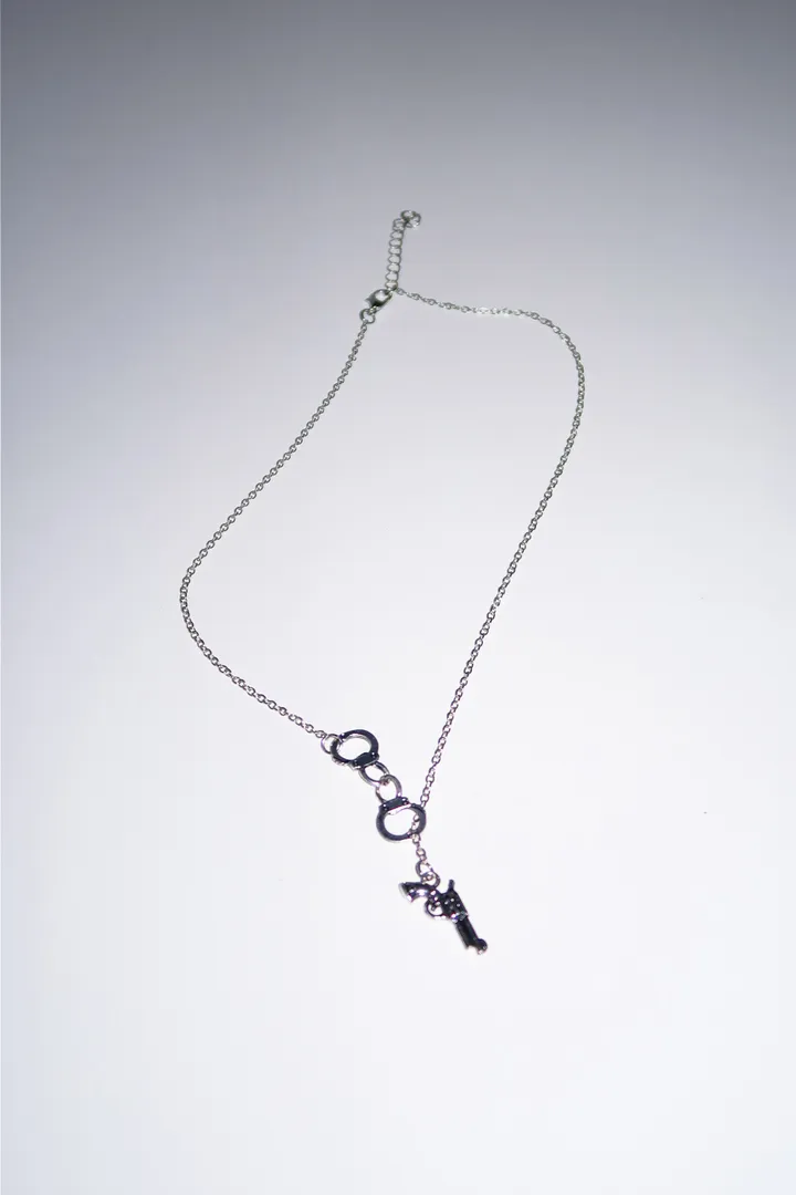 HANDCUFFS&GUN NECKLACE / 핸드커프스 앤 건 네크리스 상세 이미지 17
