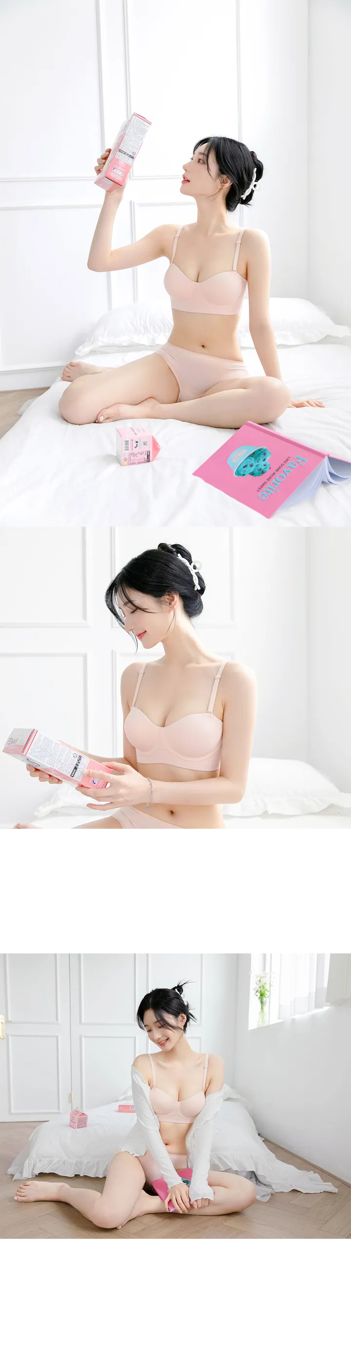 윗가슴채워요✨ 찬사 뽕브라+팬티SET 상세 이미지 23