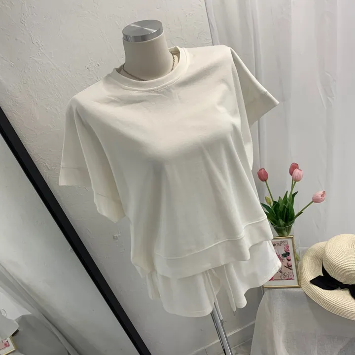 라운드 루즈핏반팔 숏팬츠 투피스 상하세트 [3컬러] 상세 이미지 29