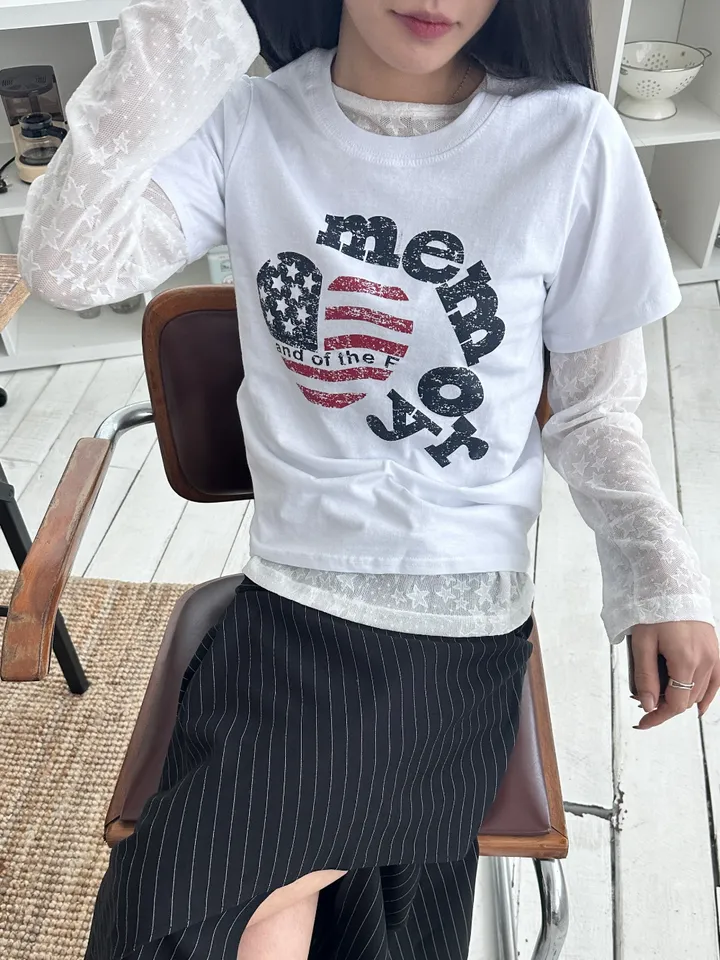 긴팔 티셔츠 모델 착용 이미지-S1L51