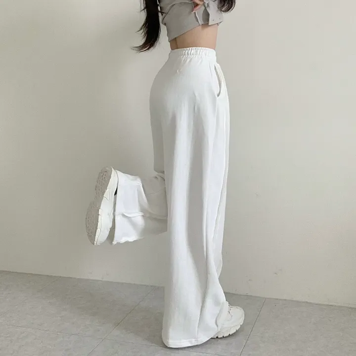[꾸안꾸필수/넉넉핏] 타르트 데끼 두줄 통 와이드 팬츠 상세 이미지 27