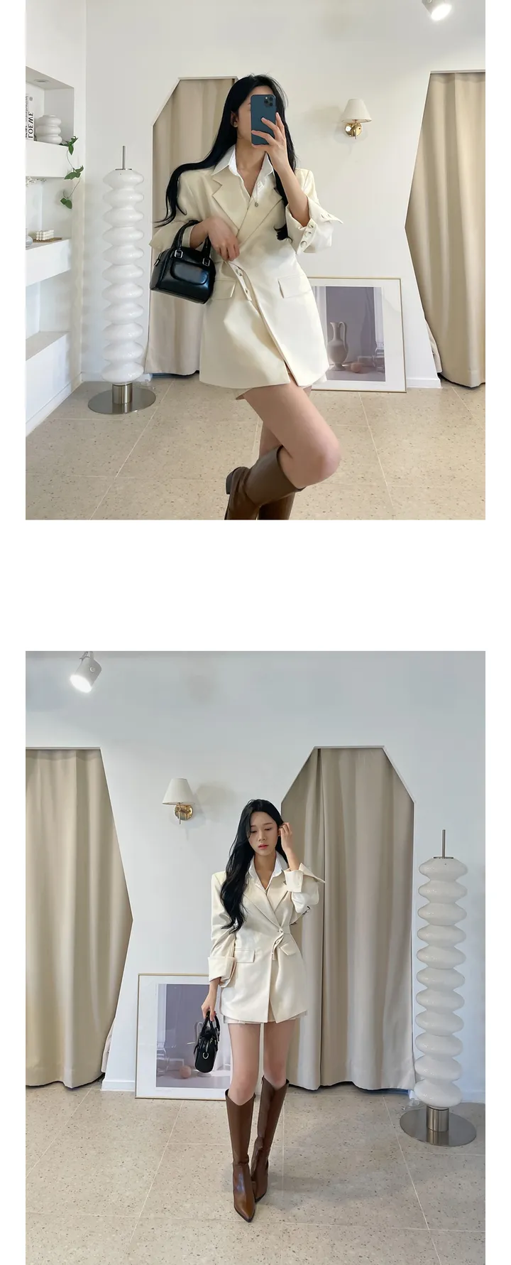 [최저가/당일출고] 라쉬 언발버튼 자켓 상세 이미지 25