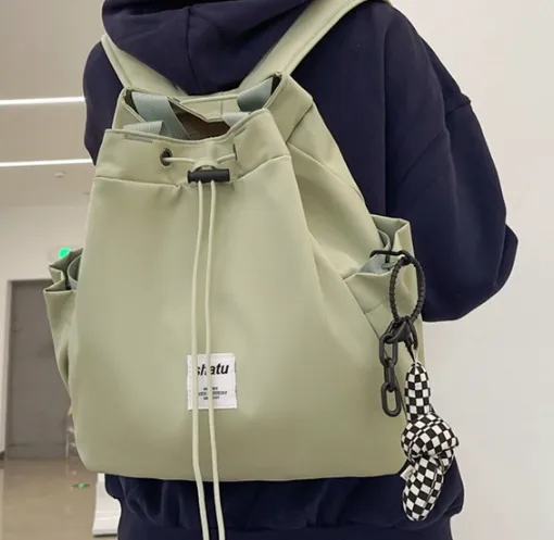 (4컬러/보부상가방)아이패드백팩 나일론 가벼운가방 투웨이백 상세 이미지 10
