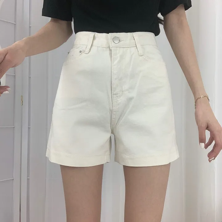 [2Color]베이직 기본 하이웨스트 데일리 면반바지 상세 이미지 6