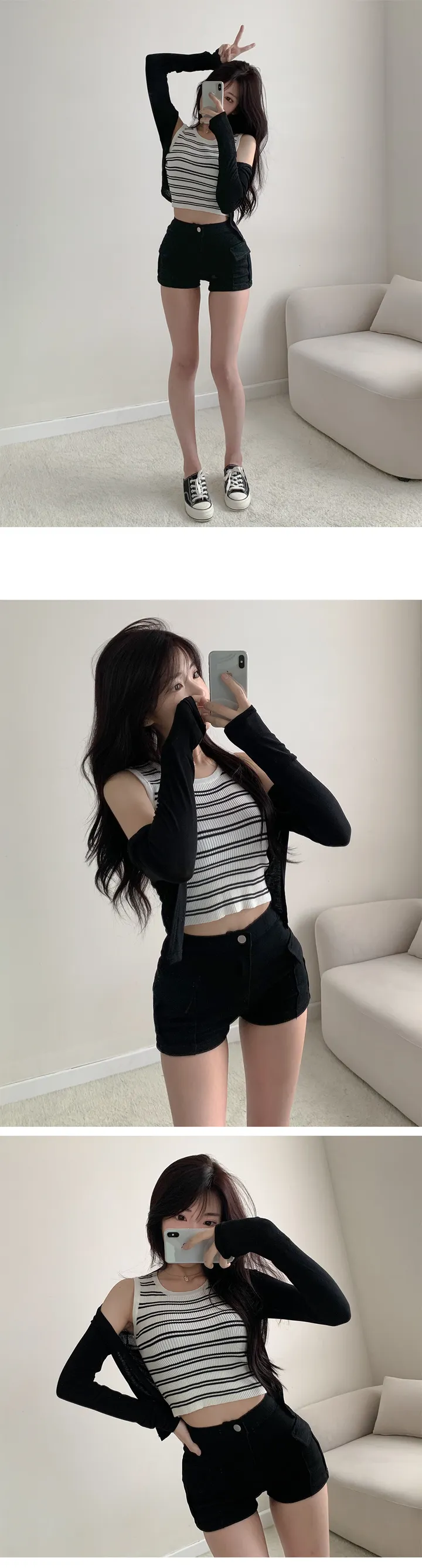 [활용도🩷/여리핏] 실키 미디 휘뚤마뚤 가디건 상세 이미지 14
