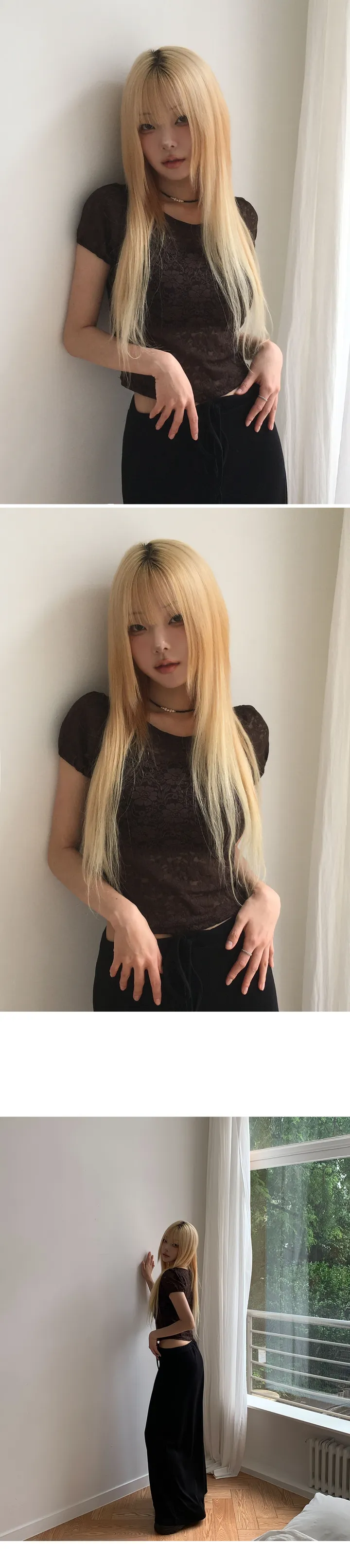 [모델극찬핏🧀]   맥시 롱 sk-2color 상세 이미지 10