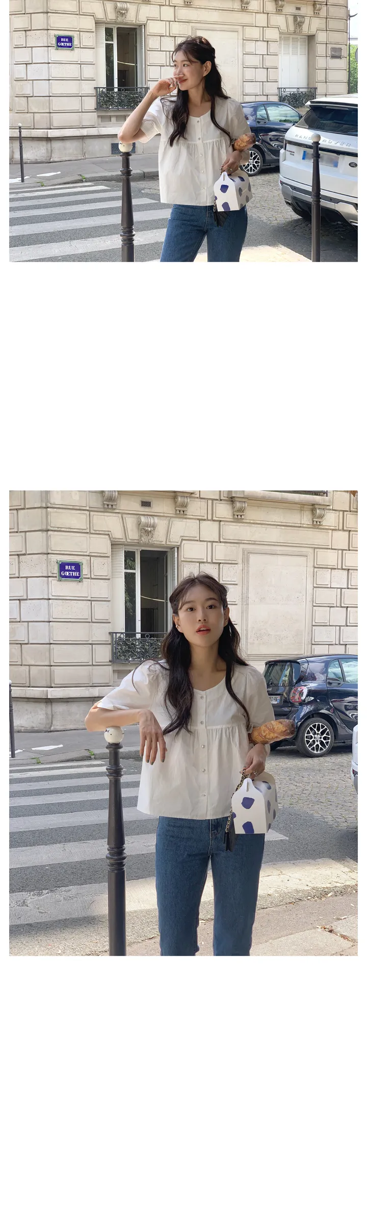 [Mayvi/5천장 돌파!] Half penny 블라우스 (4 color) 상세 이미지 39