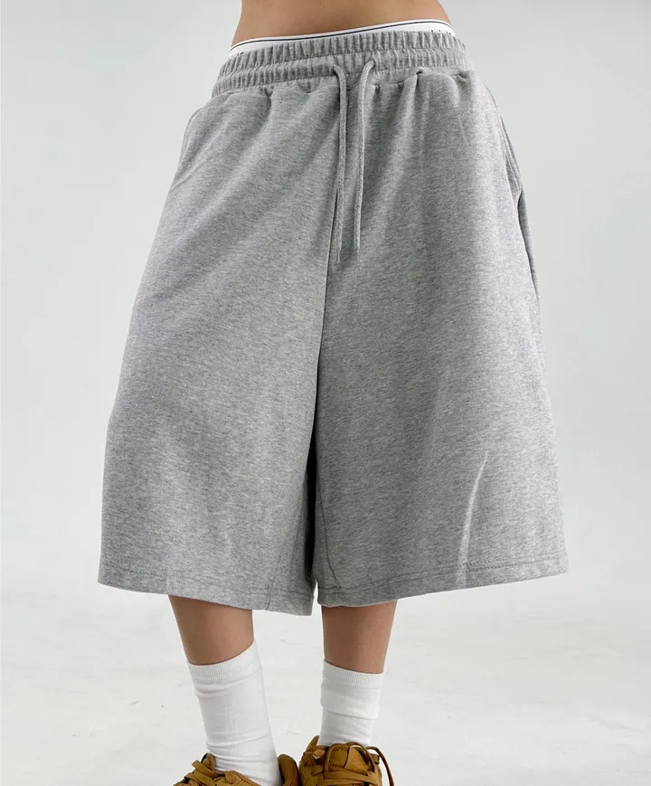 M-XL❤3 COLOR❤베이직 버뮤다팬츠 버뮤다반바지 롱바지 롱팬츠 오버핏팬츠 오버핏반바지 남여공용 남녀공용 유니섹스 쭈리 트레이닝 추리닝 와이드 숏 츠레이닝팬츠 숏팬츠 국산 숏바지 여름바지 추리닝반바지 쭈리반바지 와이드반바지 와이드숏팬츠 상세 이미지 21