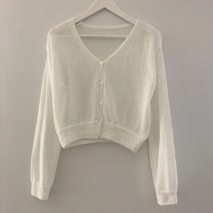 [여름까지] 소브 파스텔 V 크롭 가디건(5color) 상세 이미지 18