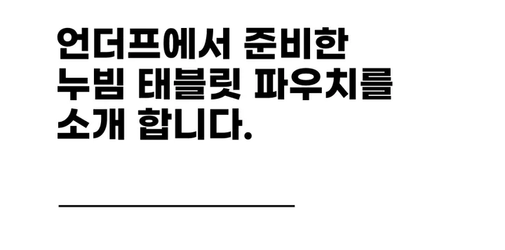 [당일출고] 누빔 아이패드 태블릿 파우치 갤럭시탭 11인치 12인치 13인치 케이스 가방 상세 이미지 6