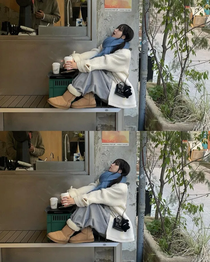 [울 70%] 퐁퐁부클울하프코트 상세 이미지 18