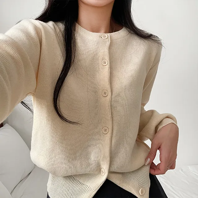 [~10컬러] 보노보노 크롭핏 단정해 니트가디건 상세 이미지 39