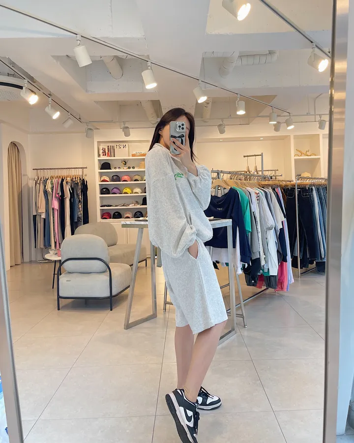 멜로우 테리 타올지 집업점퍼 4color 상세 이미지 5