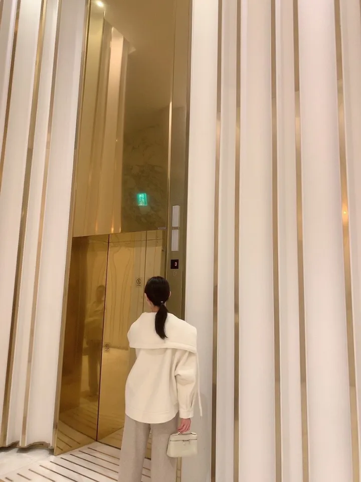 숄카라 양모 울 루즈핏 핸드메이드 숏 코트 상세 이미지 22