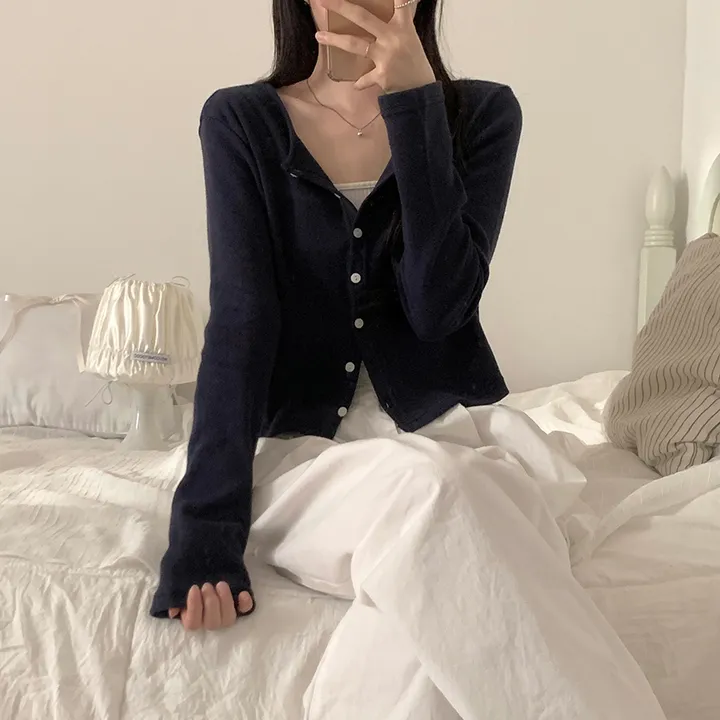 로로 펀칭 가디건 (8color) 상세 이미지 148
