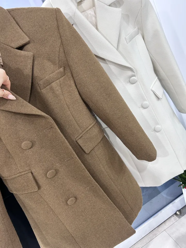 울 라인 더블 하프 코트 3color 2size 상세 이미지 34