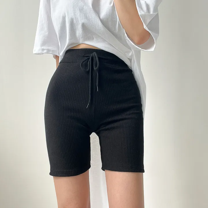 쫀쫀 스판 스트링 4부 골지 레깅스 3color 상세 이미지 31