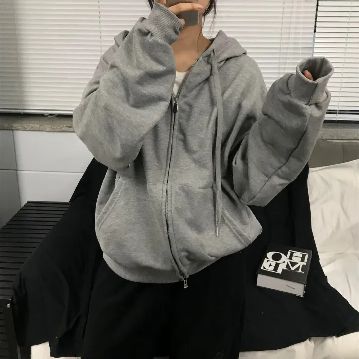 (1+1/교복템)당일출고🚛Avocado basic over two way zip- up - 7color 상세 이미지 12