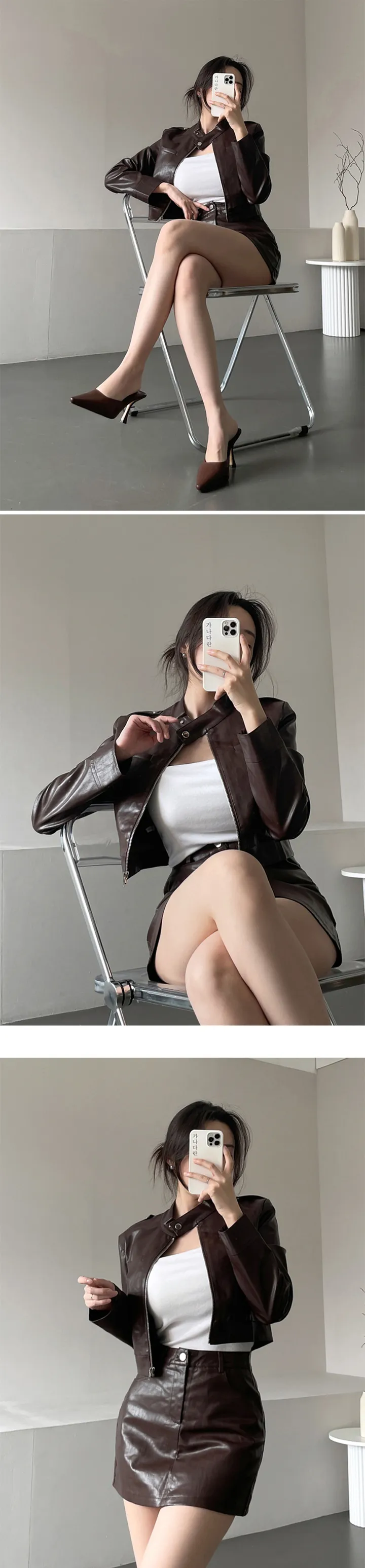 [캡내장/리오더🔥] 가나다란 아이키 스퀘어넥 캡 내장 스판 이너 나시 슬리브리스 4color 상세 이미지 15