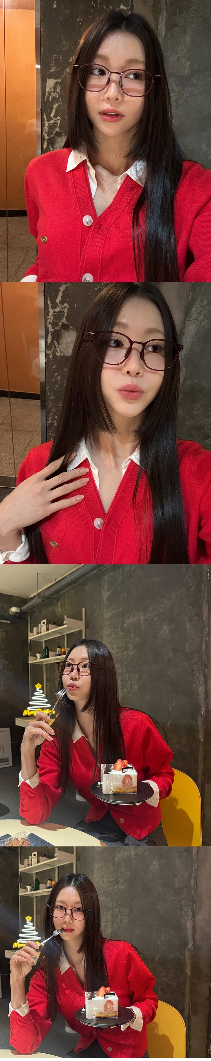 [너드안경] 긱시크 뿔테 찐따 병맛 초경량 울템 안경테 상세 이미지 15
