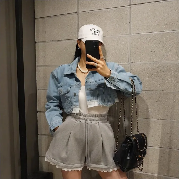 레이스 핀턱반바지(3단쭈리) 상세 이미지 11