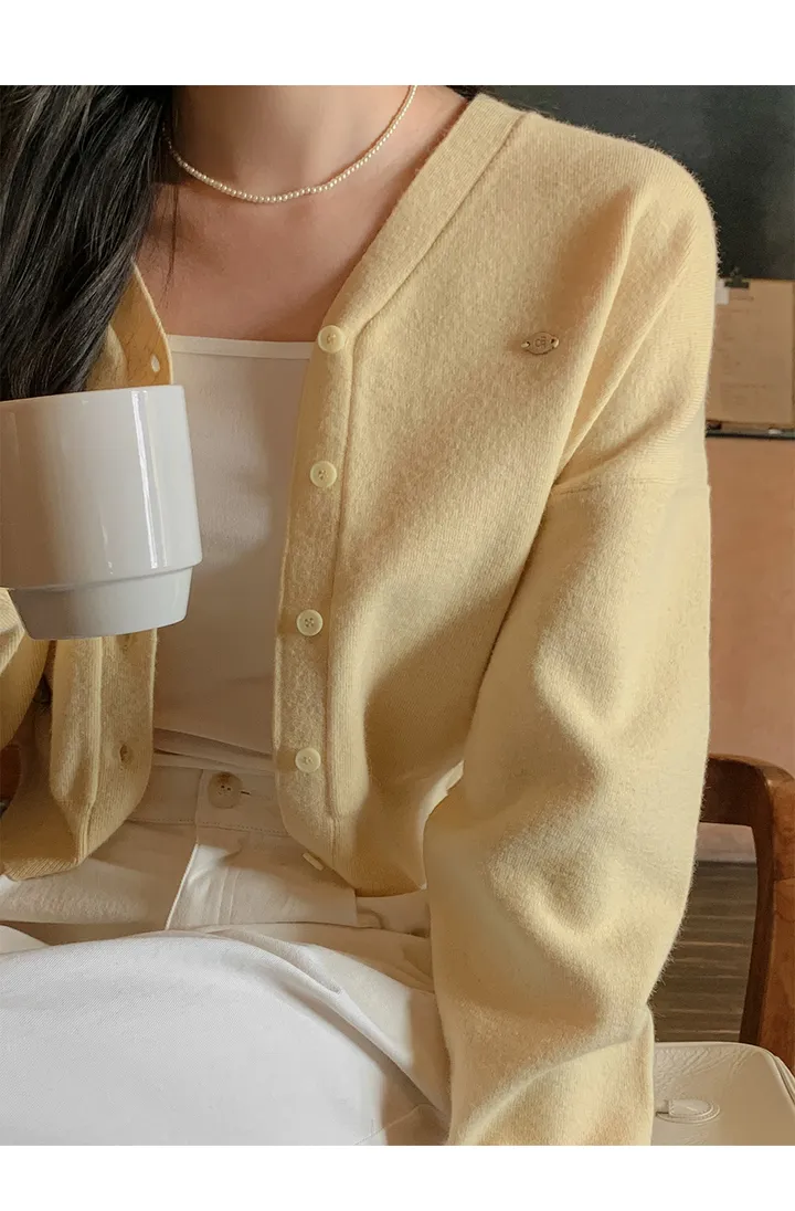 [자체제작/오늘출발/5천장돌파!/S-L]#봄🌷 하퍼 데일리 루즈핏 니트 가디건 (데일리룩/하객룩/출근룩/레이어드/봄가디건/봄니트/크롭가디건/루즈핏가디건) 상세 이미지 61