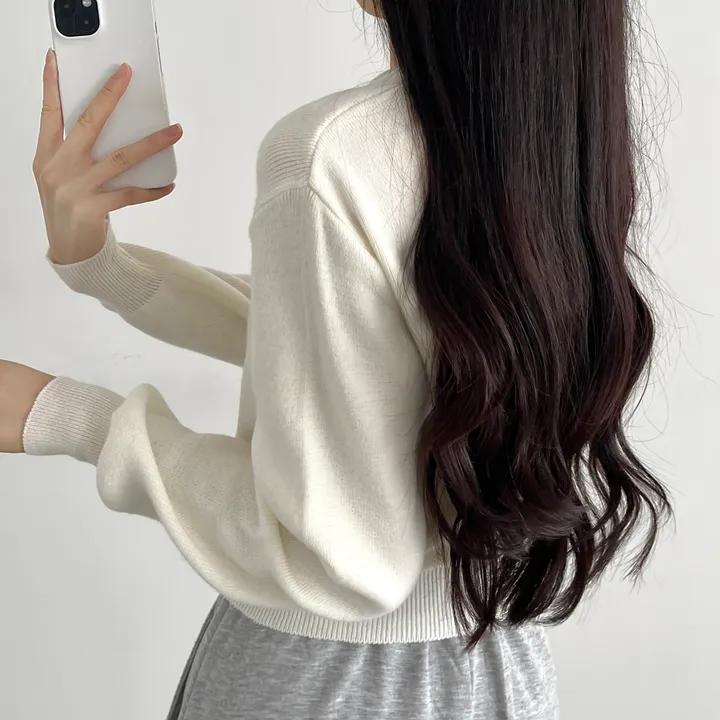 [🏆주문폭주!!/컬러추가/고백인증!❤️] 데일리 위드미 유넥 가디건 9color 상세 이미지 30