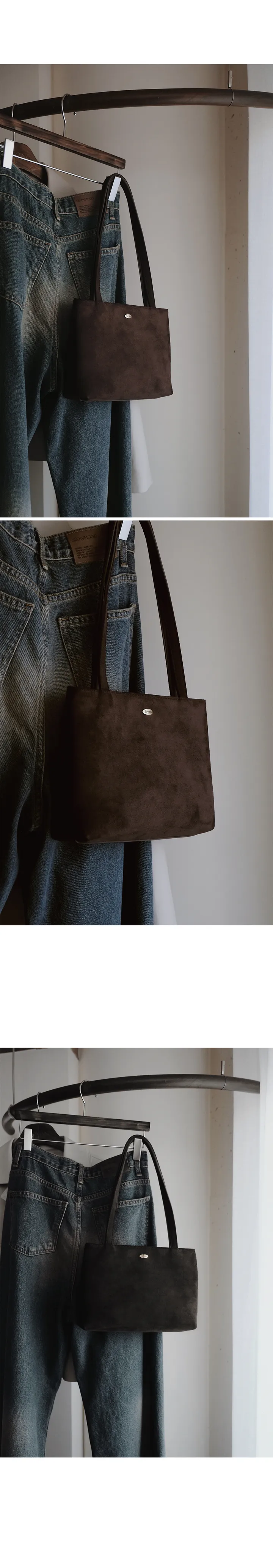 [💝데일리백/숄더백] #LENTO. Bazil suede bag  - 4 color 상세 이미지 17