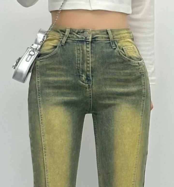 [인생부츠컷/숏&롱/~XL] 엘리 절개라인 하이웨스트 부츠컷 데님팬츠 롱팬츠 기장선택 빅사이즈까지 스판청바지 가을신상 (6Col) 상세 이미지 26