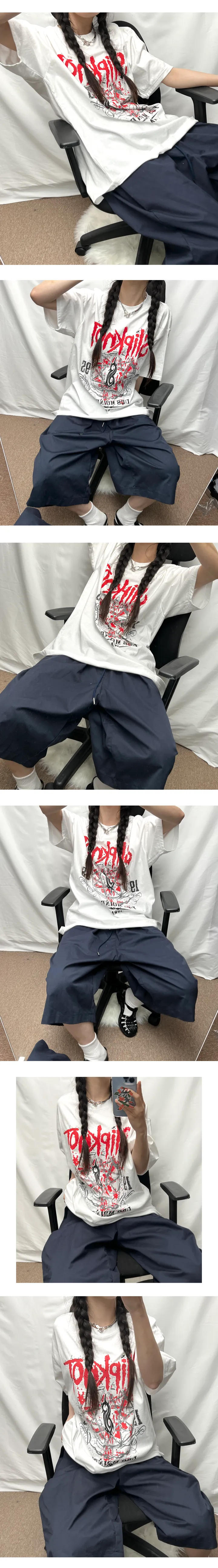 slipnot punk T 상세 이미지 8