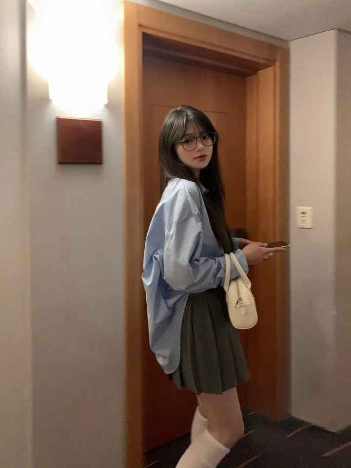 [4천장판매][MADE/핏보장인생셔츠] 에디 프렌치 코튼 오버핏 셔츠 남방 남녀공용 보이핏 레이어드 봄옷 봄신상 봄코디 봄상의 봄셔츠- 7color (KD1457,KD1910) 상세 이미지 52