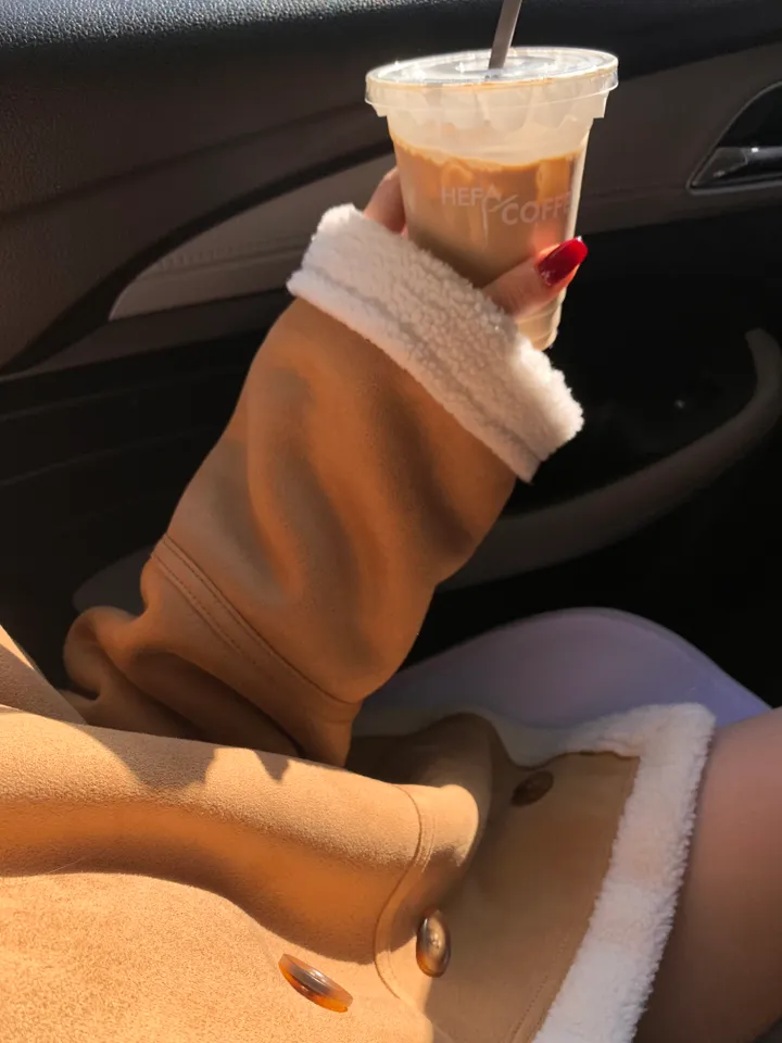 [따숩🌡️/안감양털]스웨이드 양털 하이넥 무스탕 자켓 상세 이미지 9