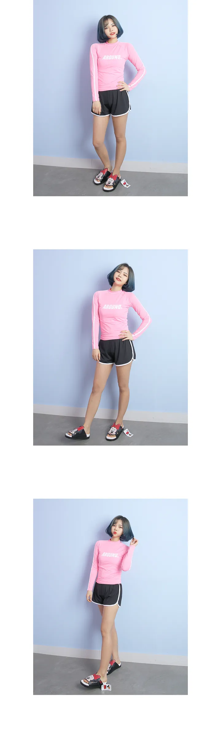 (묶음할인 여름필수품 무배) 배색 래쉬 팬츠 수영복바지 돌핀팬츠 (파라노말샵) 상세 이미지 17