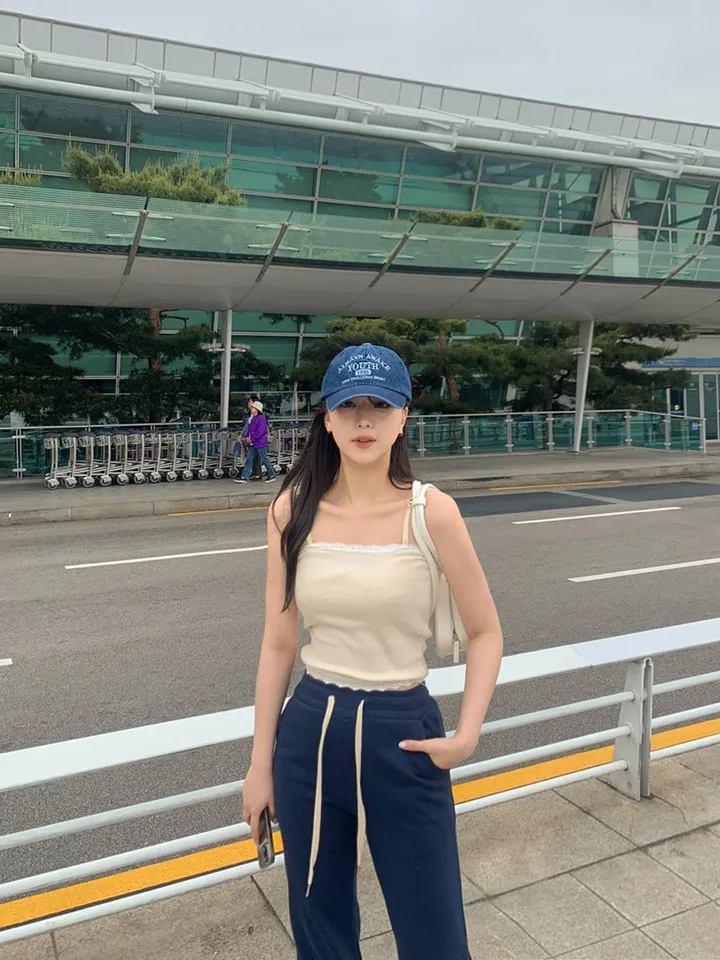 [묶음할인🔥뼈말라핏💙숏&롱] *기모추가* 몸매보정 부츠컷 트레이닝 팬츠 와이드 츄리닝 바지 캐주얼 새내기룩 8col 상세 이미지 31