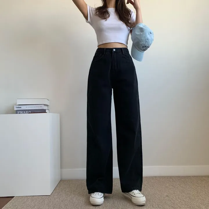 ~2XL [기장선택/인생데님!] 프리미엄 워싱 빈티지 롱 와이드 데님 팬츠 키작녀 키큰녀 기장선택 봄 가을 사계절 상세 이미지 20