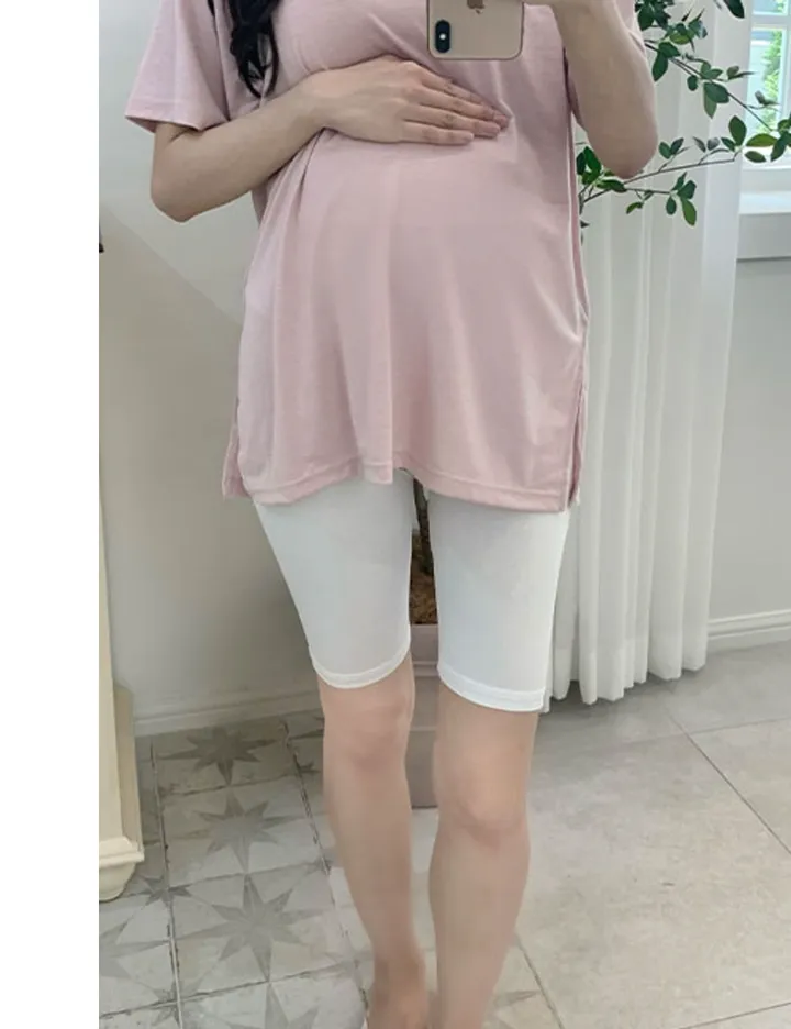 임부복 레이온스판 5부 레깅스 상세 이미지 8