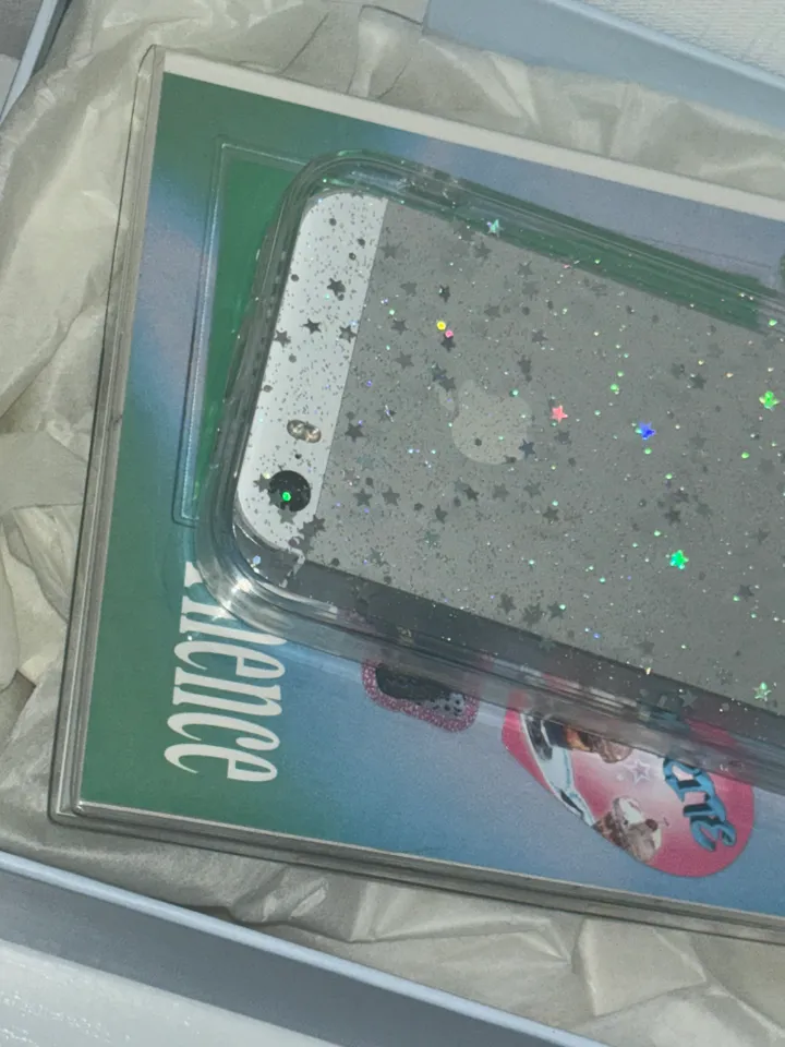 [5차리오더/자체제작/아이폰6 가능] 투명 글리터 케이스 - cozy glitter case 상세 이미지 4