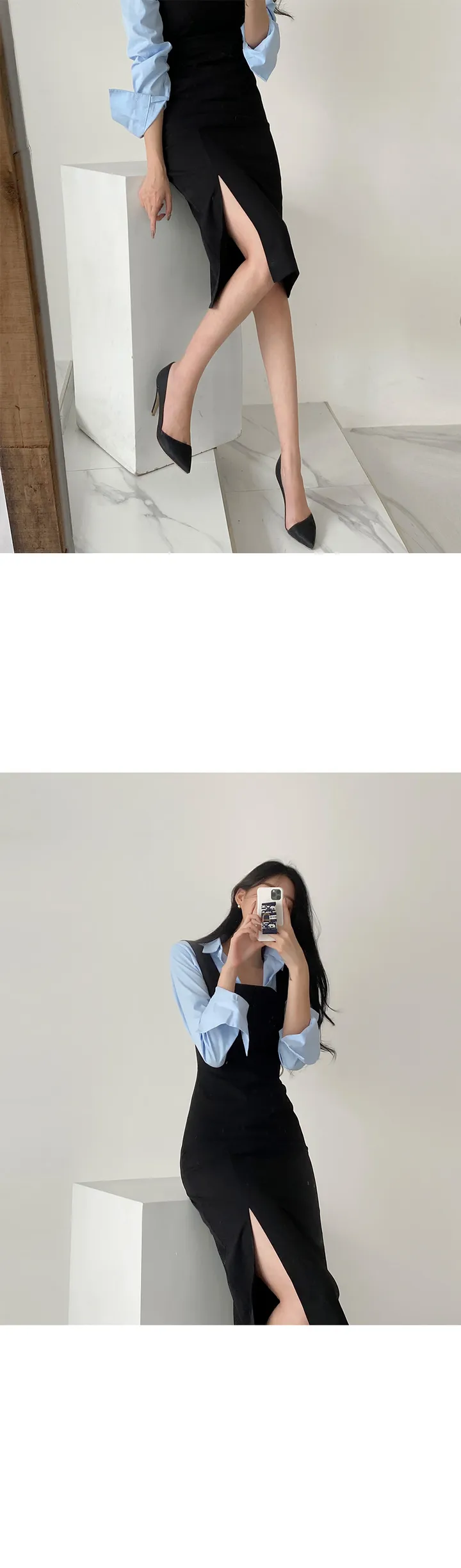 베이직무드 데일리 셔츠남방 상세 이미지 7