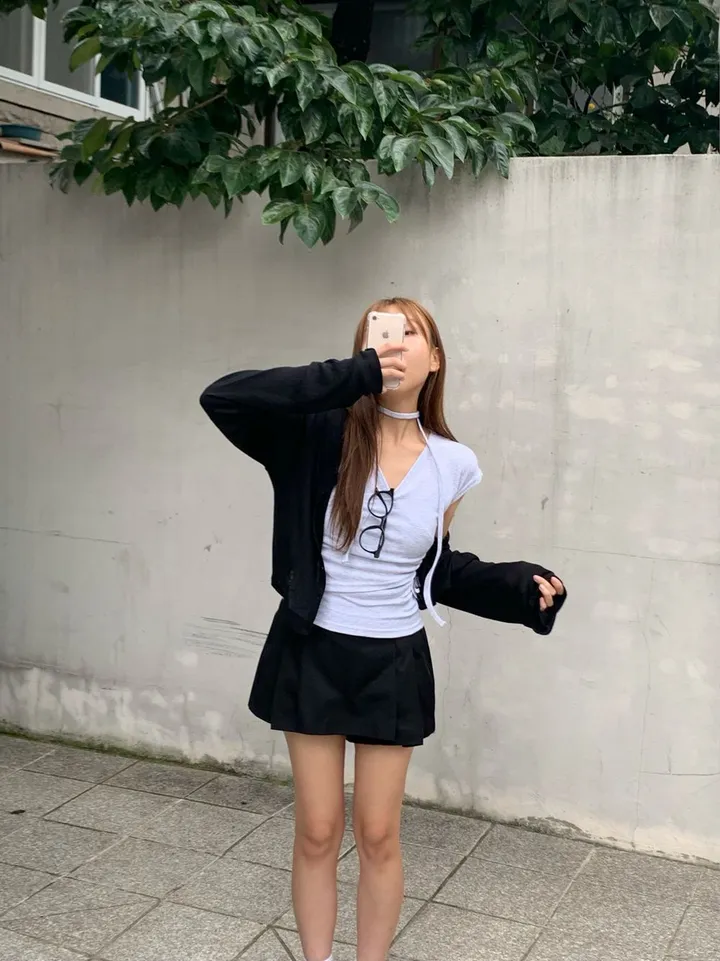 후기보장🔥 [팔뚝살제거핏🔥후기보장] 4계절진행 [여리핏] 콜로이드 보카시 찰랑 가디건 봄 여름 가을 루즈핏 4계절 라운드넥 긴팔 상세 이미지 25