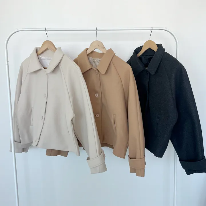 당일발송🚚[도톰,겨울!/러블리코트] 귀여운 데일리 나그랑 싱글 숏코트 상세 이미지 35