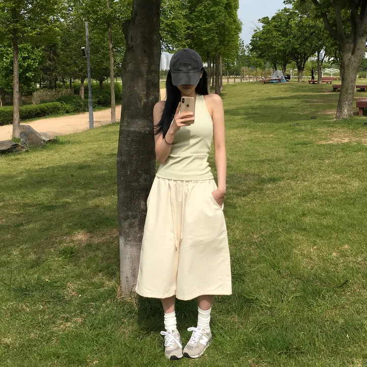 [*극찬핏]하프 생지 버뮤다 pt : half bermuda pants - 3 color 상세 이미지 43