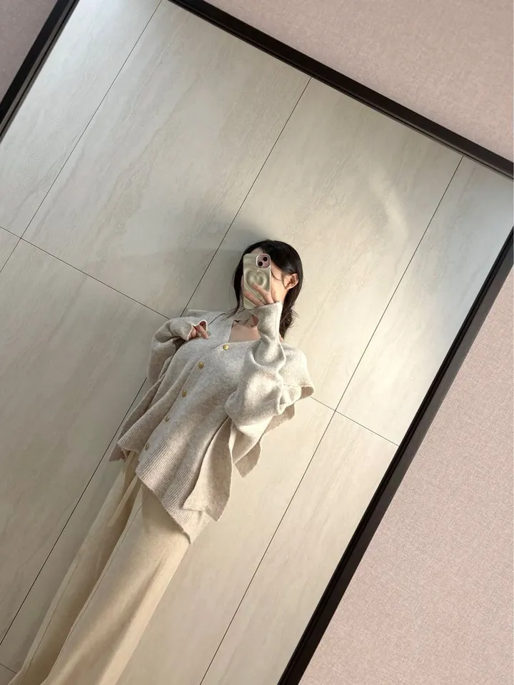 *숄 세트/강추! 여리 숄 니트 금장 가디건 *브이넥가디건, 숄가디건 상세 이미지 27