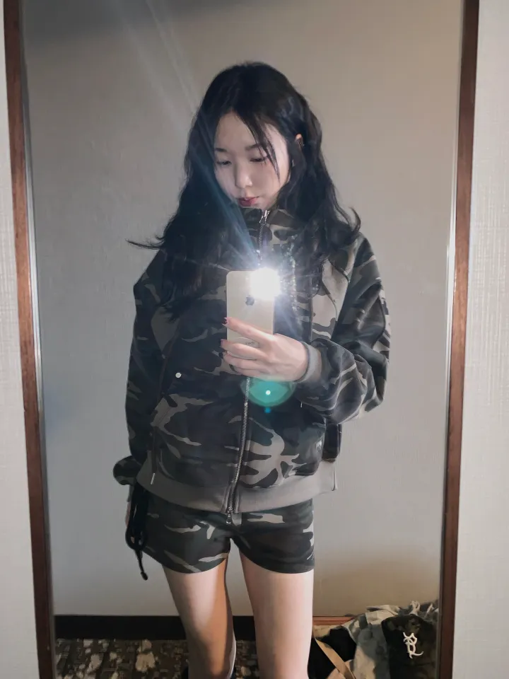 시니컬 카모 사선절개 후디zp 🪽🖤(기모) 상세 이미지 12